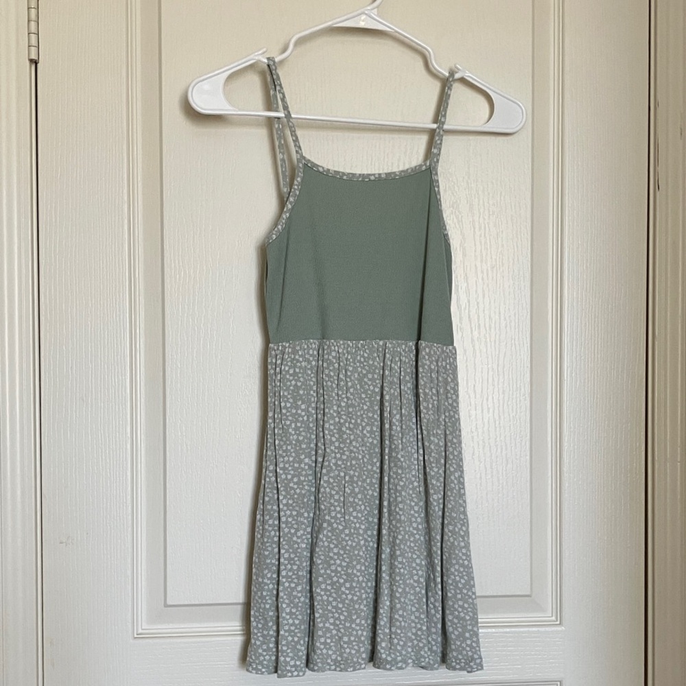 Primark Green and Gray Kids Dress